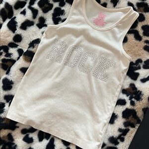 studded "rock" tank